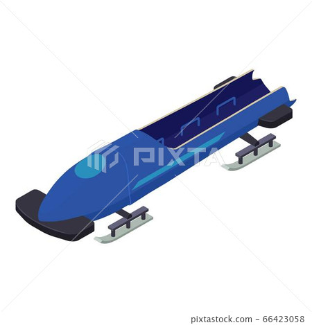 Team bobsleigh icon, isometric style Team bobsleigh icon, isometric style 66423058