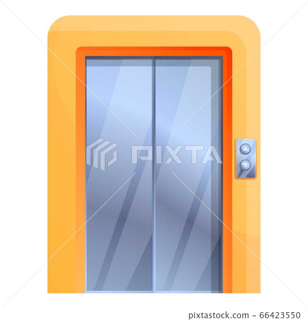 Apartment elevator icon, cartoon style Apartment elevator icon, cartoon style 66423550
