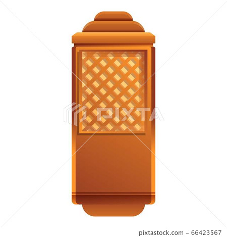 Wood elevator cabine icon, cartoon style Wood elevator cabine icon, cartoon style 66423567