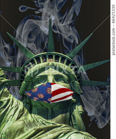 closeup of the statue of liberty protecting itself closeup of the statue of liberty protecting itself 66425330