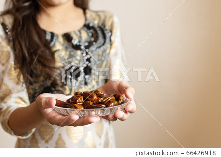 Small girl wearing traditional pakistani dress and Small girl wearing traditional pakistani dress and 66426918
