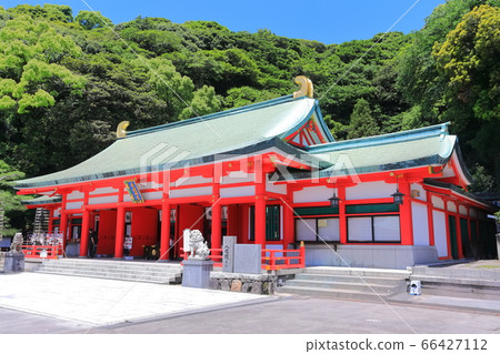 [山口縣]赤羽神社海天在晴朗的天氣下 66427112