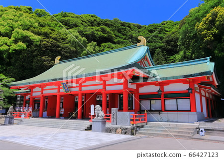 [山口縣]赤羽神社海天在晴朗的天氣下 66427123