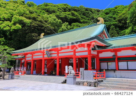 [山口縣]赤羽神社海天在晴朗的天氣下 66427124