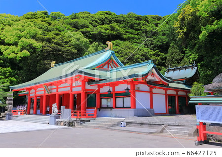 [山口縣]赤羽神社海天在晴朗的天氣下 66427125
