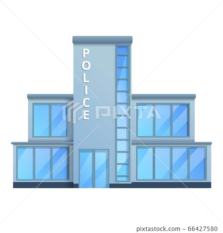 Police office icon, cartoon style 66427580