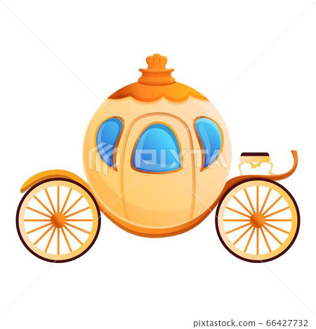 Cinderella carriage ,cartoon style 66427732