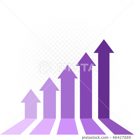 purple arrow growth graph template purple arrow growth graph template 66427889