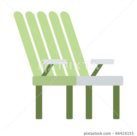 Wooden chair vector icon flat isolated Wooden chair vector icon flat isolated 66428155