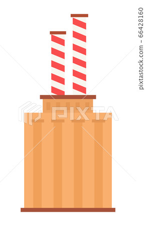 Factory, heavy industry isolated vector icon. 66428160