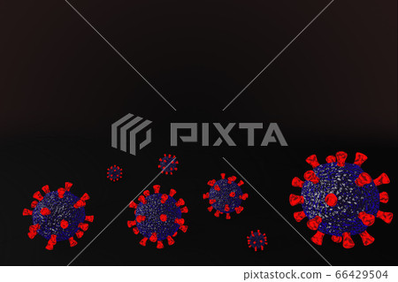 Coronavirus under the microscope. 66429504