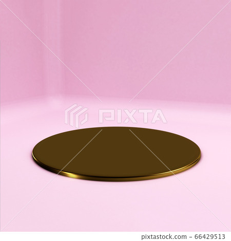 Modern round pedestal or podium. Modern round pedestal or podium. 66429513