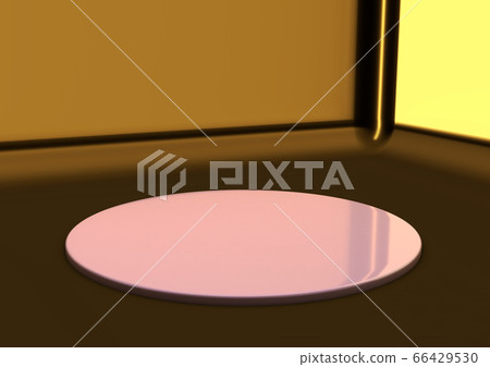 Modern round pedestal or podium. Modern round pedestal or podium. 66429530