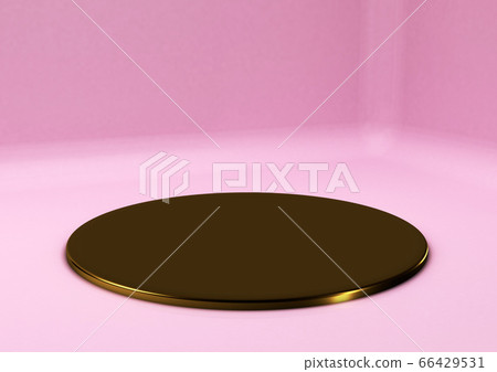Modern round pedestal or podium. Modern round pedestal or podium. 66429531