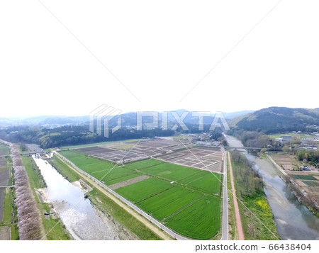 Sa玉縣常川的無人機鳥瞰圖 Sa玉縣常川的無人機鳥瞰圖 66438404