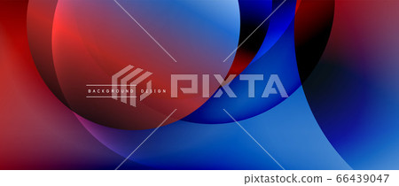 Circle modern geometric abstract background with liquid gradients Circle modern geometric abstract background with liquid gradients 66439047