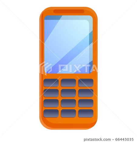 Survival phone icon, cartoon style Survival phone icon, cartoon style 66443035