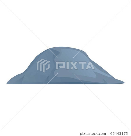 Cement pile icon, cartoon style 66443175