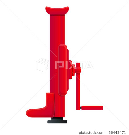 Spanner jack screw icon, cartoon style Spanner jack screw icon, cartoon style 66443471