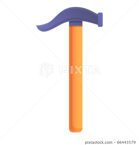 Shoemaker hammer icon, cartoon style 66443579