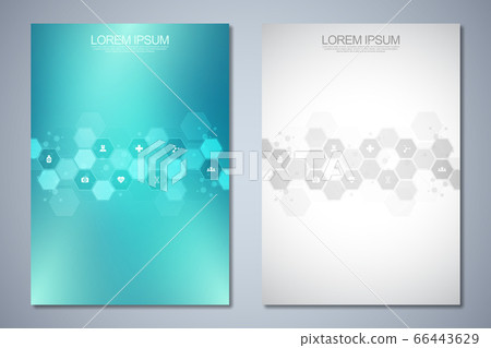 Template Brochure Or Cover Book Page Layout Stock Illustration 66443629 Pixta