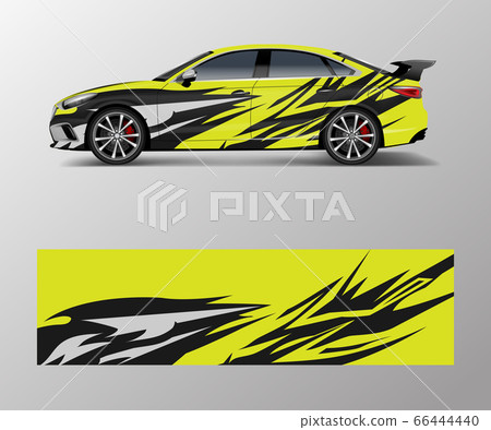 modern racing car wrap strip for racing sport car 66444440