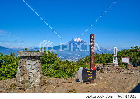 View of Mount Fuji from the peak of Mt.Kintoki 66444922