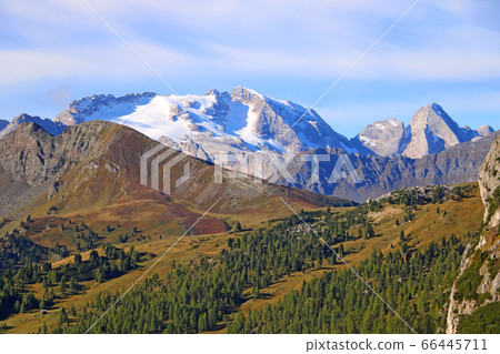 Beautiful summer landscape, fantastic alpine pass Beautiful summer landscape, fantastic alpine pass 66445711