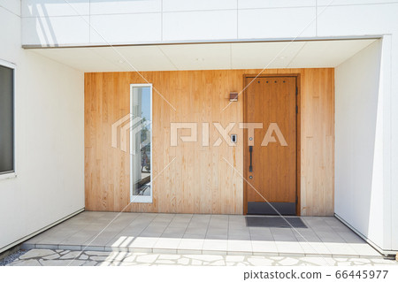 Building entrance two-family house single house 66445977