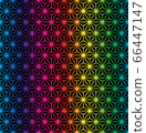 vector illustration of abstract rainbow geometric background 66447147