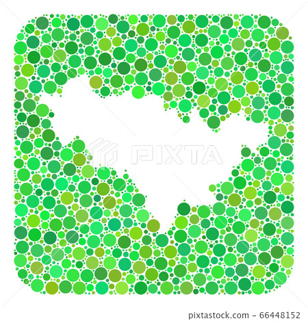 Map of Jilin Province - Dotted Collage with Hole Map of Jilin Province - Dotted Collage with Hole 66448152