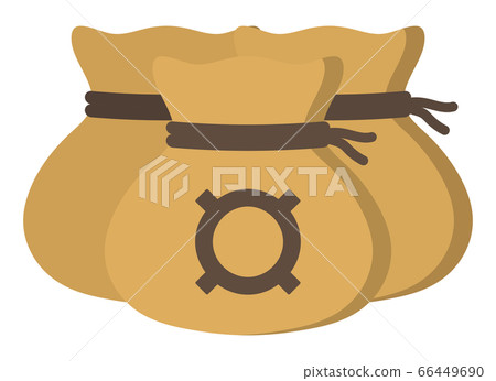 Money drawstring bag ( currency symbol ) Money drawstring bag ( currency symbol ) 66449690