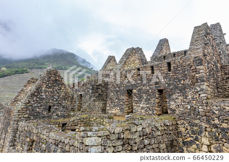 Machu Picchu, a Peruvian Historical Sanctuary. One Machu Picchu, a Peruvian Historical Sanctuary. One 66450229