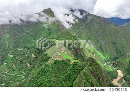 Machu Picchu, a Peruvian Historical Sanctuary. One Machu Picchu, a Peruvian Historical Sanctuary. One 66450238