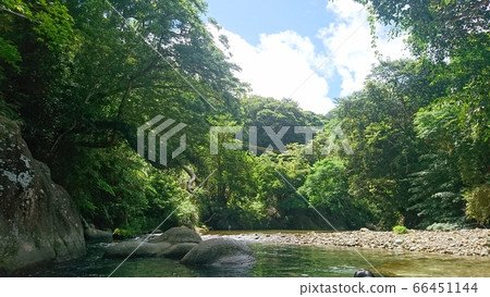 River sky mountain 66451144