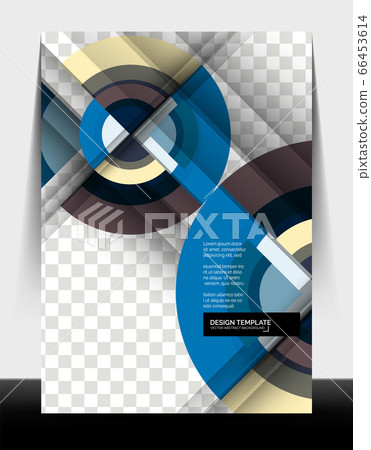 Circle design a4 flyer print template, annual report design Circle design a4 flyer print template, annual report design 66453614