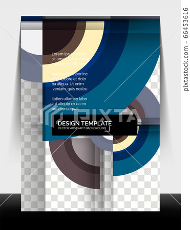 Circle design a4 flyer print template, annual report design Circle design a4 flyer print template, annual report design 66453616