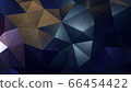 Abstract Dark Minimalist Geometric Background - 3D rendering 66454422
