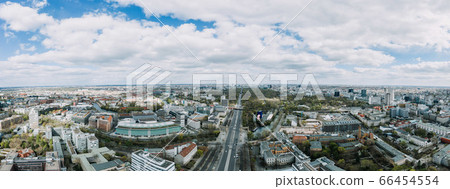 aerial cityscape d photo of west Berlin in Germany aerial cityscape d photo of west Berlin in Germany 66454554