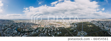 aerial cityskype d photo of Berlin in Germany 66454561