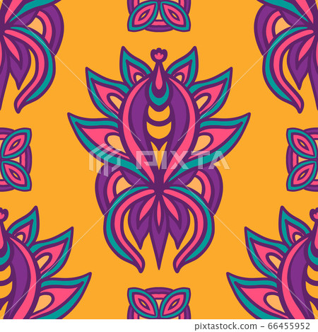 Abstract colorful festive ethnic geometric tribal Abstract colorful festive ethnic geometric tribal 66455952