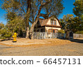 Mary Hunter Austin's abandoned house in Independence, California, USA. 66457131