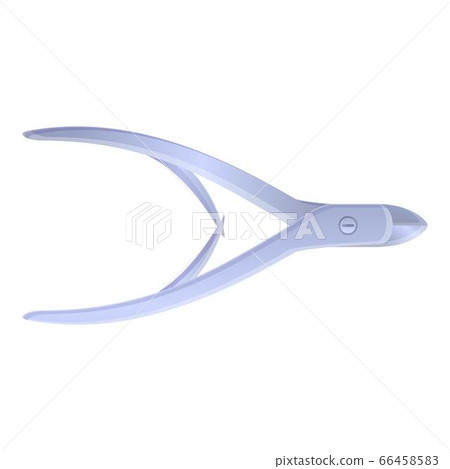 Cuticle nipper icon, cartoon style Cuticle nipper icon, cartoon style 66458583