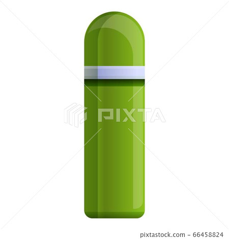 Thermos bottle icon, cartoon style Thermos bottle icon, cartoon style 66458824