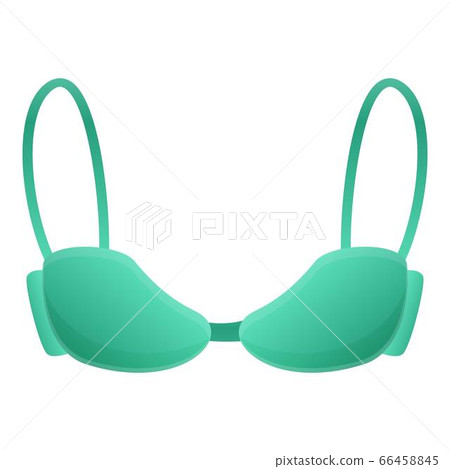 Camisole bra icon, cartoon style 66458845