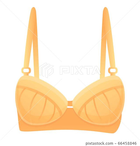 Uplift bra icon, cartoon style 66458846