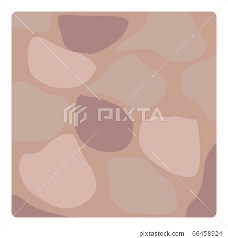 Stone deck paving icon, cartoon style Stone deck paving icon, cartoon style 66458924