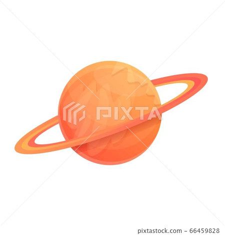 Saturn planet icon, cartoon style Saturn planet icon, cartoon style 66459828