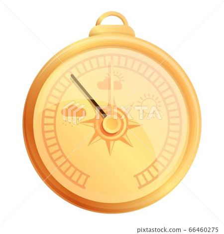 Weather barometer icon, cartoon style Weather barometer icon, cartoon style 66460275
