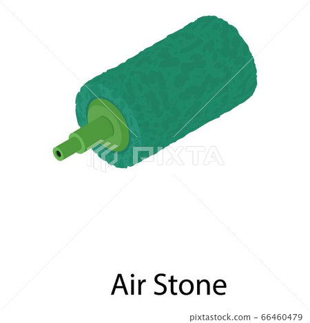 Aquarium air stone icon, isometric style Aquarium air stone icon, isometric style 66460479